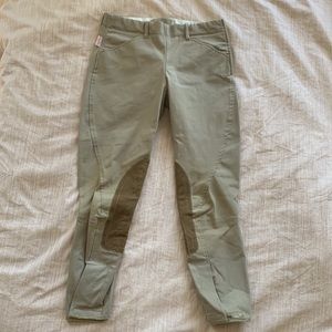 Tailored sportsman girls 14 side zip breeches- NWOT